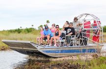 Experience the Everglades on an airboat guided tour