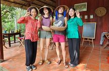 Cooking class & Vibrant Mekong Market by Scooter (Half-Day)
