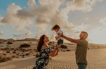 Private family photoshoot - Corralejo Fuerteventura