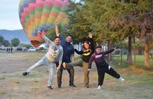 Balloon Flight with Cave Breakfast and CDMX Round Trip