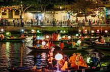  HoiAn Walking Tour with RiverBoat-Night Market-Colourful Lantern
