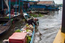 Kayaking & Floating Village in Tonle Lake