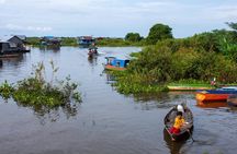 Kayaking & Floating Village in Tonle Lake