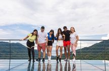 Hiking through the mountains of Puerto Vallarta and glass viewpoint