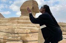 Embark on a top-rated Giza tour: Great Pyramid, Sphinx, lunch