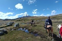 Cotopaxi volcano horseback ride and hike