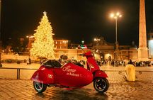 2h Xmas Lights Panoramic Vespa Sidecar Tour