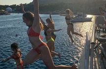 Rhodes Bay to Bay Swim Cruise-Greek Buffet w/wine included