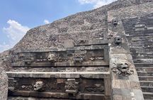 100% Private Tour in Teotihuacán Pyramids from Mexico City