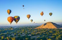 Balloon flight + Breakfast in a cave + Pick up in CDMX (Optional)
