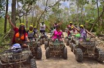 Wild Tulum Day: ATV Tour + Zip Lines + Cenote + Rappel & Lunch!