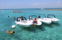 Speedboat Excursion: Thrilling Drive & Snorkel in Cancun Lagoon!
