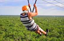 Wild Tulum Day: ATV Tour + Zip Lines + Cenote + Rappel & Lunch!