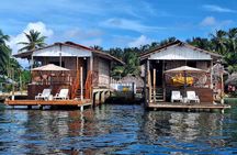 3D/2N Over-the-Ocean cabin in San Blas, Includes Meals and Boat Tour