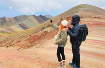 Palcoyo Colored Mountain Tour, Ribbon with Flames