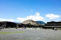 Teotihuacan Y Basilica with driver and guide included.