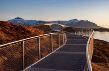 Fishing village Bud and Atlantic Ocean Road in Molde