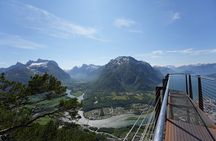 Audio-Guide Bus Tour at Scenic Routes of Åndalsnes to Trollstigen