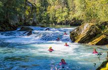 Canyoning in Valldal an Action Trough The Canyon