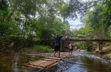 Khao Lak Adventure: Bamboo Rafting & Elephant Walk Journey