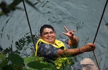 Jungle Adventure from Cancun: ziplines, cenote, snacks and fun!