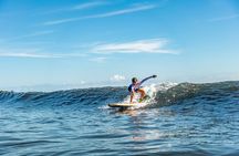 Group Guided Surfing Lesson in Tahiti