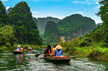 From Ninh Binh: Trang An Grottoes, Bai Dinh Pagoda & Mua Cave