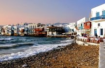 Guided Walking Tour Mykonos, Little Venice, Windmills, Beaches