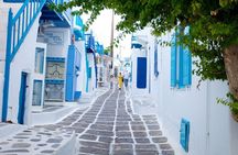 Guided Walking Tour Mykonos, Little Venice, Windmills, Beaches