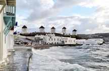 Guided Walking Tour Mykonos, Little Venice, Windmills, Beaches