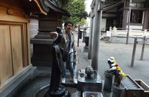 Wash Bodhisattva and Explore Japanese Garden, Tokyo.