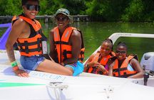 Exciting Speedboat & Snorkeling Tour in Cancun Lagoon!