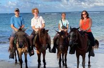 Beach Sunset Horseback Ride in Punta Cana