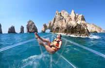 Tour to the Arch of Cabo San Lucas in a transparent glass boat