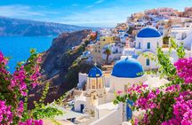  Santorini Panoramic Blue Shade Tour-Firostefani, Imerovigli, Oia
