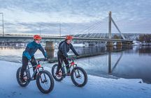 2h Winter Bike Tour - Riversides of Rovaniemi
