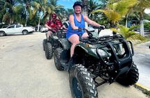 Best Cozumel ATV Jungle Tour + Jade Cavern + Beach + Locker
