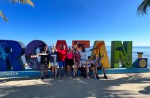 Roatan Monkey & Sloth Tour, Chocolate & Rum factory +beach break 