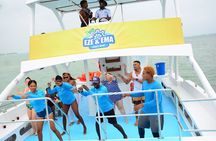 From Punta Cana: Party Boat + Snorkeling Live Music Drink Open B