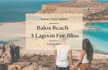 Balos Beach. A Lagoon for Bliss. Private Tour from Heraklion