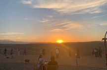 Agafay Desert dinner and camel ride with sunset