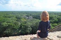 Ek Balam, Cenote Hubiku & Valladolid from Cancun