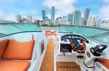Private Captained Boat Tour in Miami for up to 12 passengers