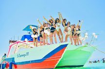 Private Catamaran wonderful Snorqueling slide & entartaiment team