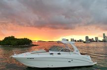 Private Captained Boat Tour in Miami for up to 12 Passengers