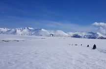 Snowmobile tour on Vatnajökull 