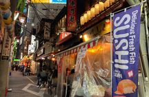 Tokyo Shinjuku Japanese Local Bar Hopping and Food Tour