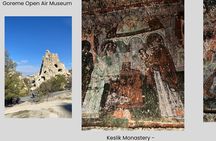Goreme Open Air Museum Caves and Chuches in Cappadocia Red Valley