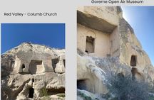 Goreme Open Air Museum Caves and Chuches in Cappadocia Red Valley