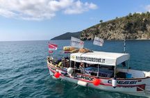 Underwater adventure with sea baptism on the Island of Elba